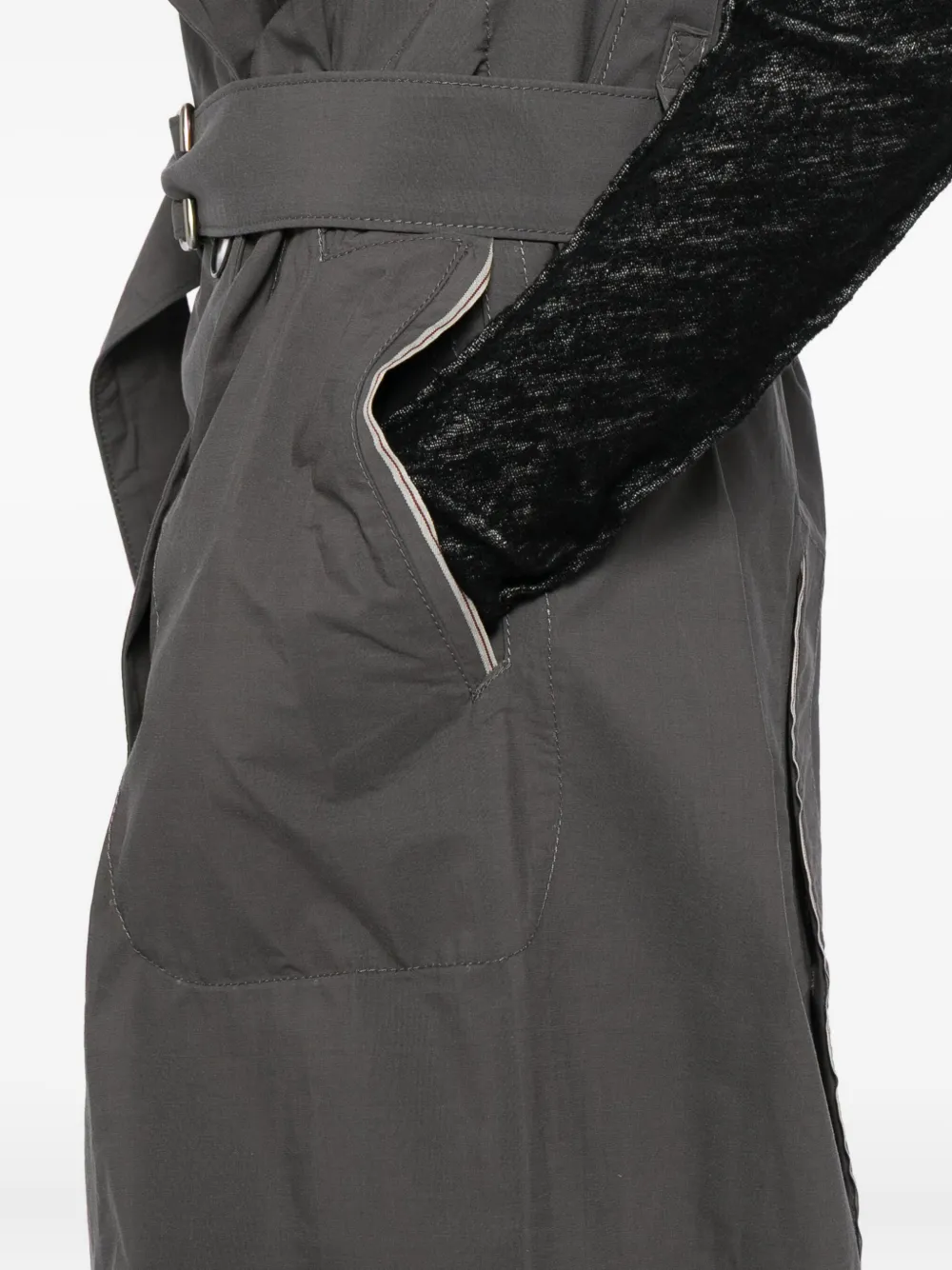 Carol Christian Poell Self Edge Meter Mantel In Gray