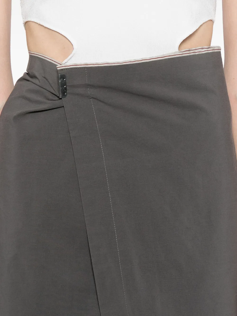 Carol Christian Poell Meter Kleid In Gray