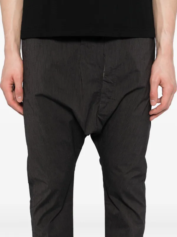 Carol Christian Poell Dead End Fly drop-crotch Trousers | Grey