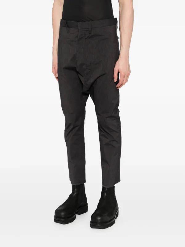 Carol Christian Poell Dead End Fly drop-crotch Trousers | Grey