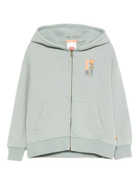 American Outfitters Kids zip-up graphic hoodie