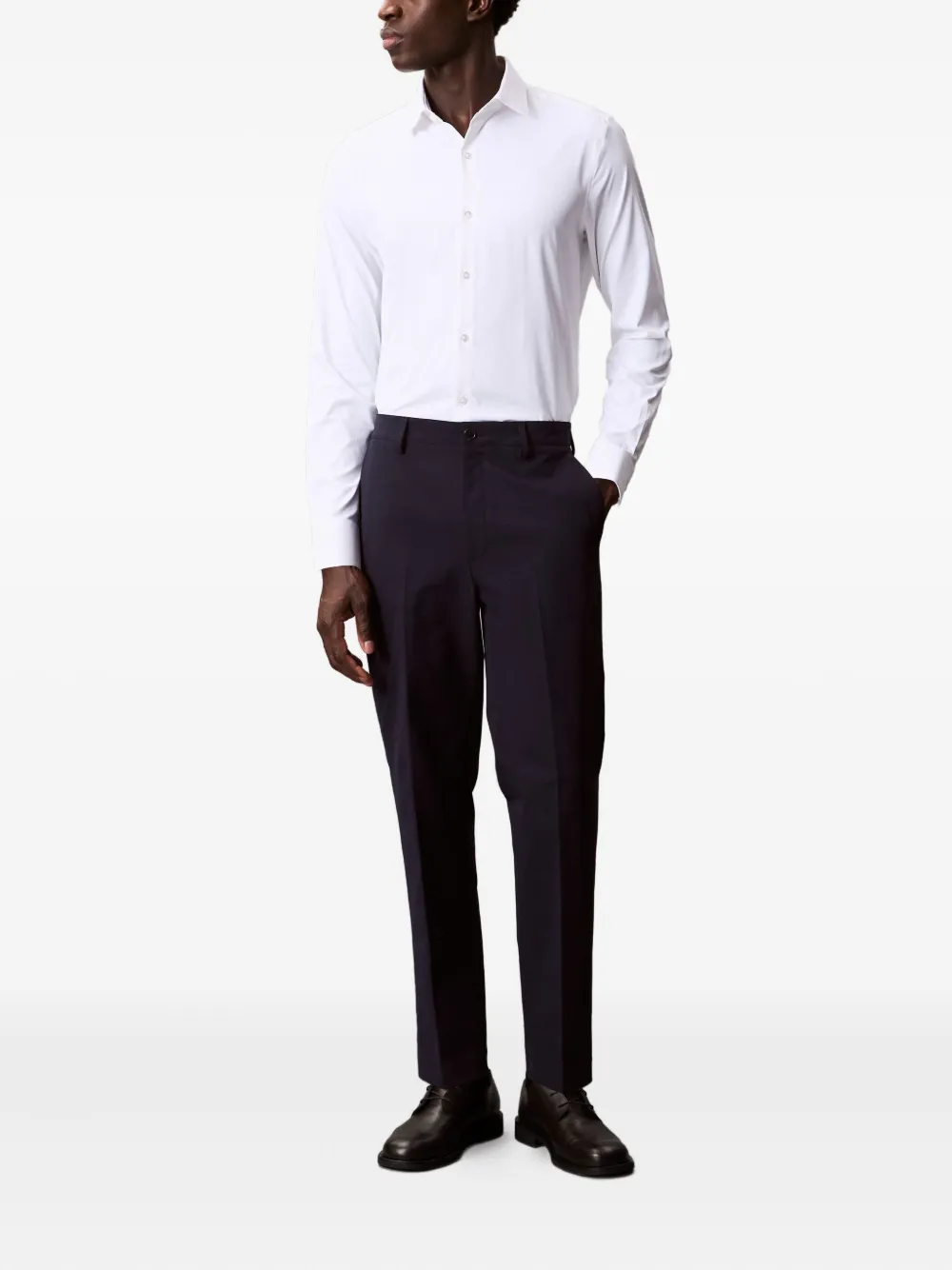 Calvin Klein Overhemd met lange mouwen - Wit