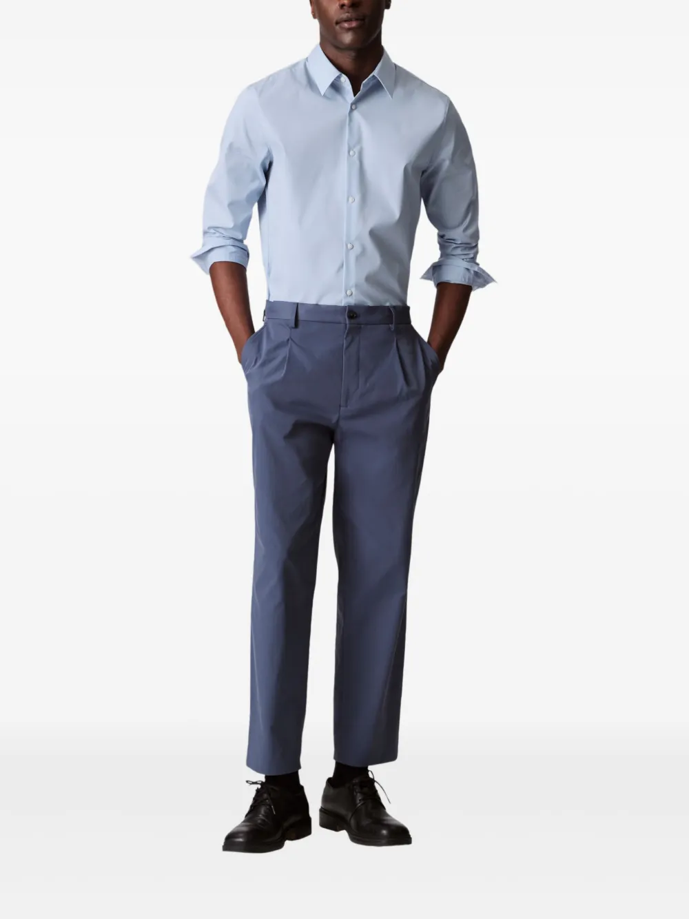 Calvin Klein Long-sleeved Shirt In Animal Print