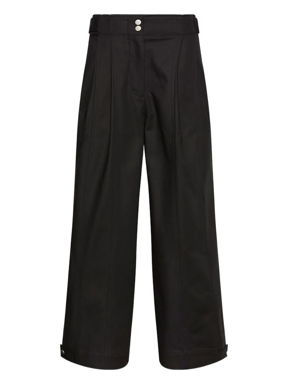 Calvin Klein Pantaloni con bottoni - Nero