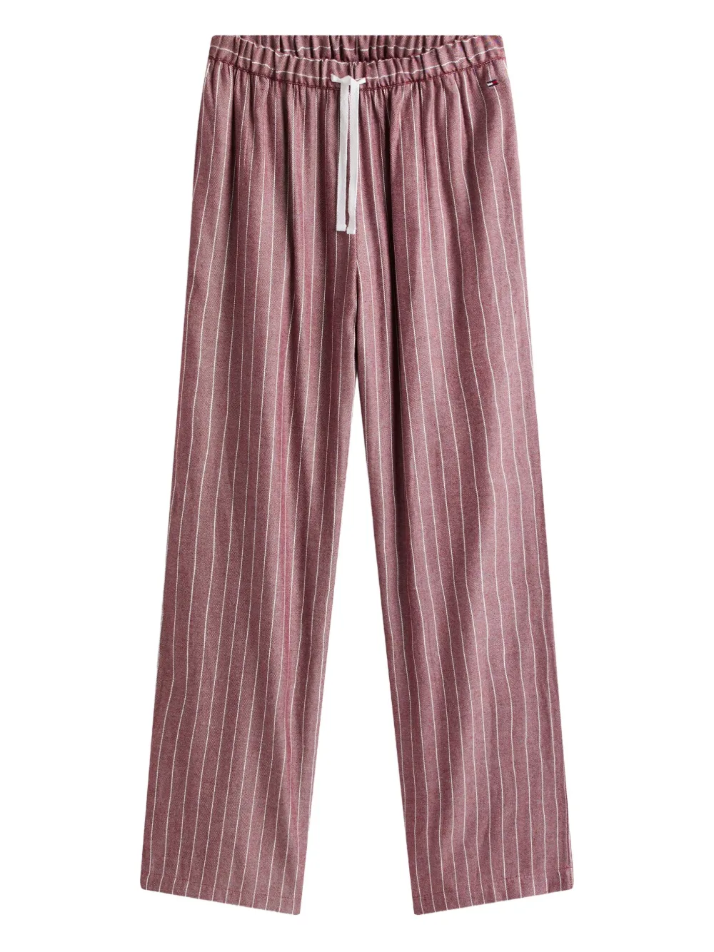 Tommy Hilfiger Button-fastening Striped-trousers Pyjama Set In White