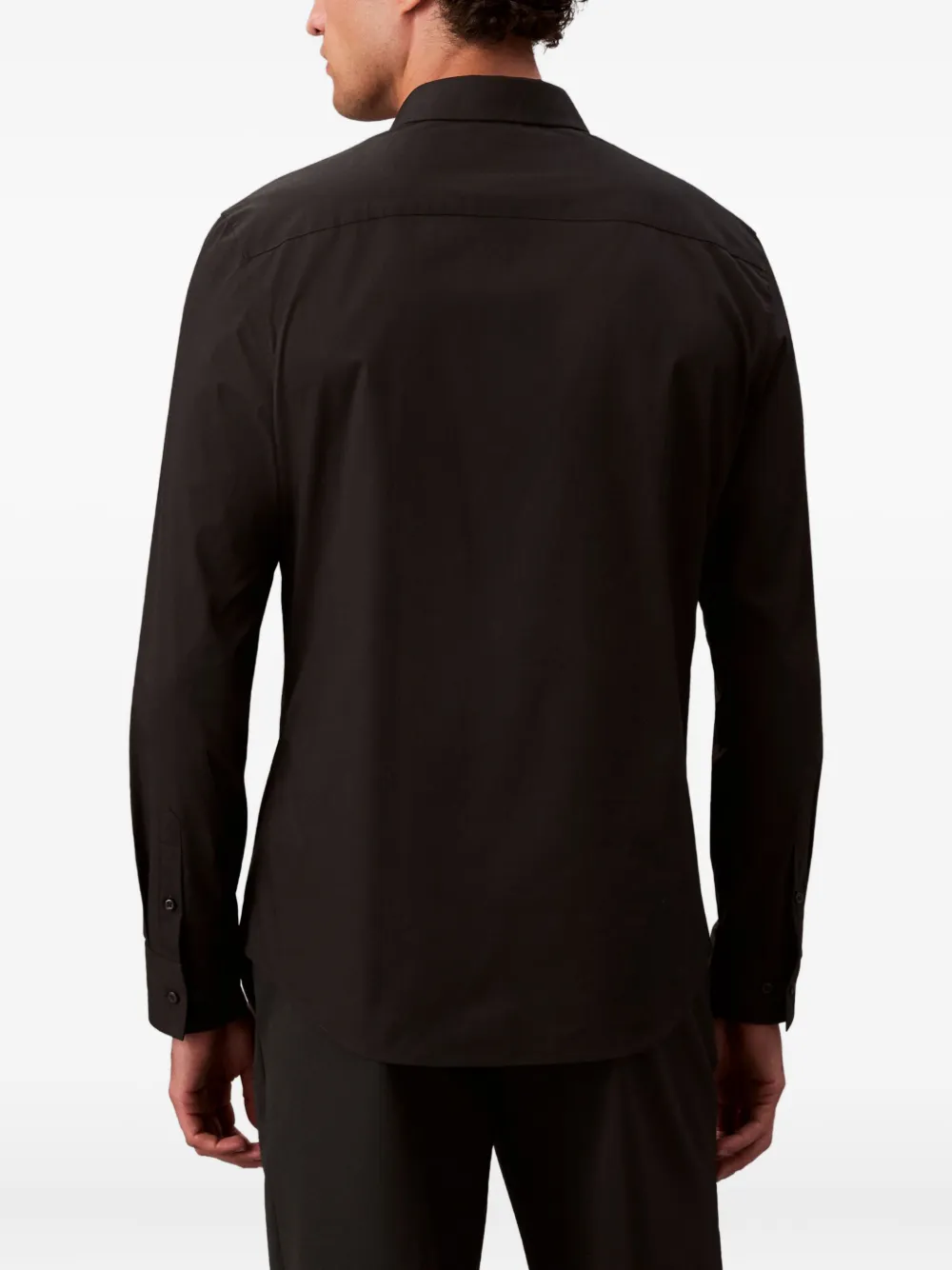 Calvin Klein Overhemd met lange mouwen Zwart