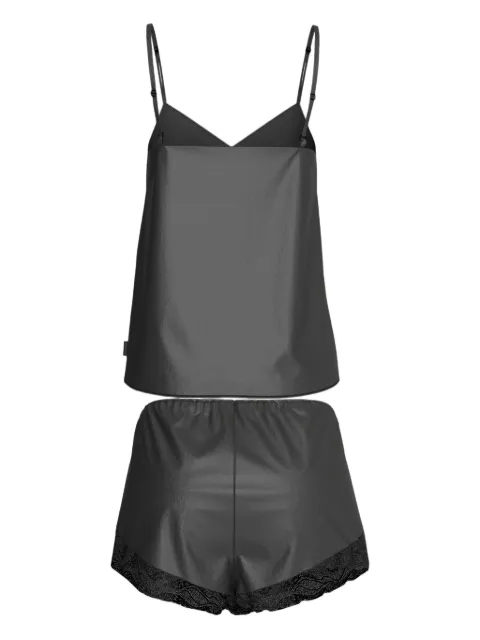 Calvin Klein Underwear lace-trim pyjama set