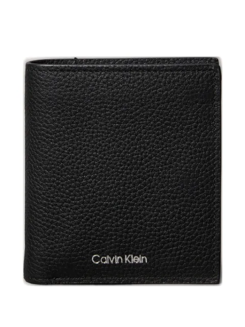 Calvin Klein embossed-logo trifold wallet 