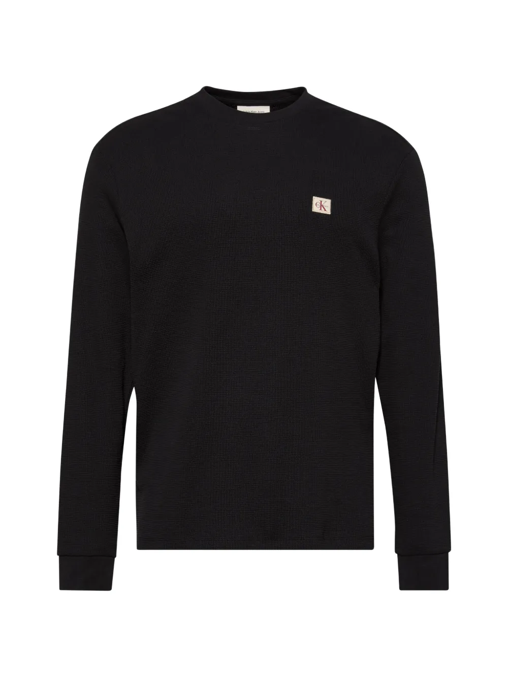 Calvin Klein Jeans waffle logo T-shirt - Marrone