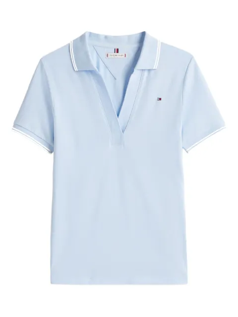 Tommy Hilfiger playera con cuello en V 1985