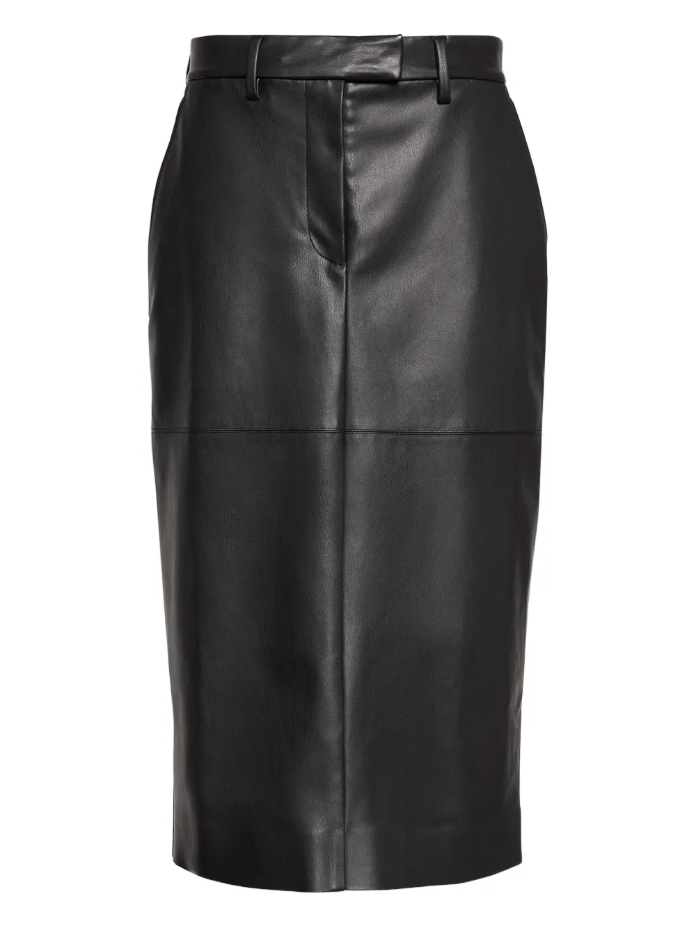 Calvin Klein belted midi skirt | Black | Image 1