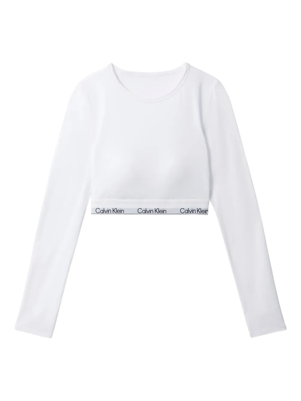Calvin Klein Underwear Icon Long-sleeve T-shirt In White