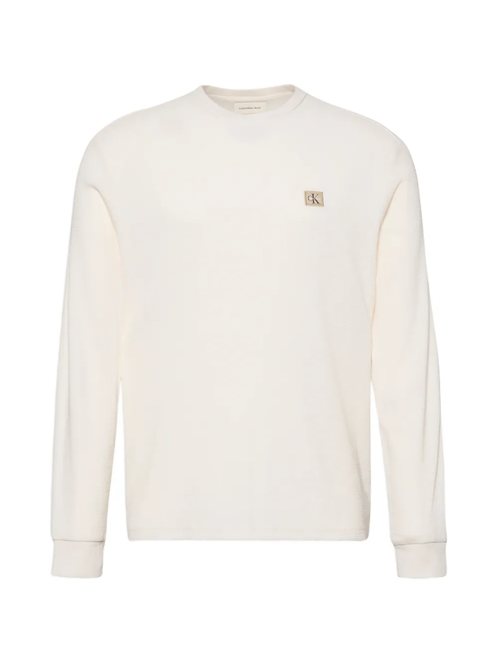 Calvin Klein Jeans long-sleeve T-shirt - Toni neutri