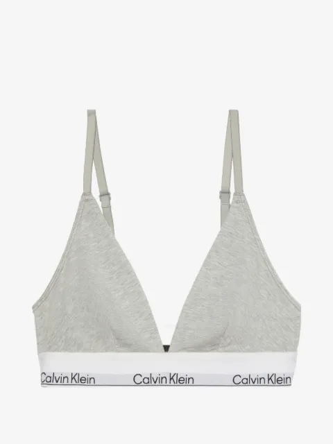 Calvin Klein Underwear triangle-design bra