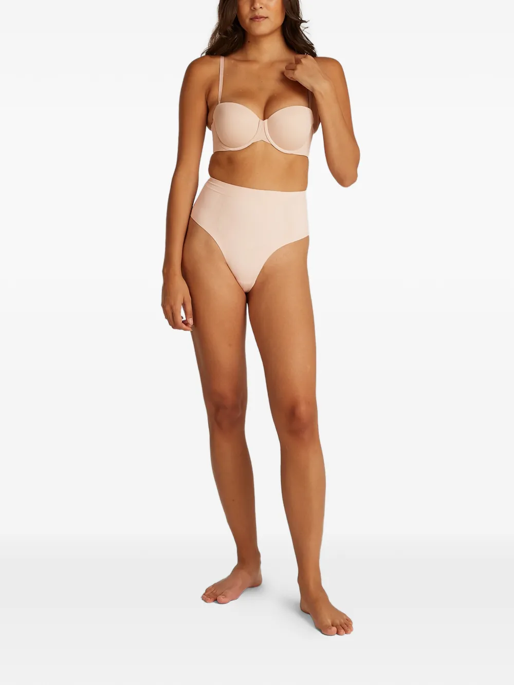 Calvin Klein Underwear High-waisted Briefs In Neutral