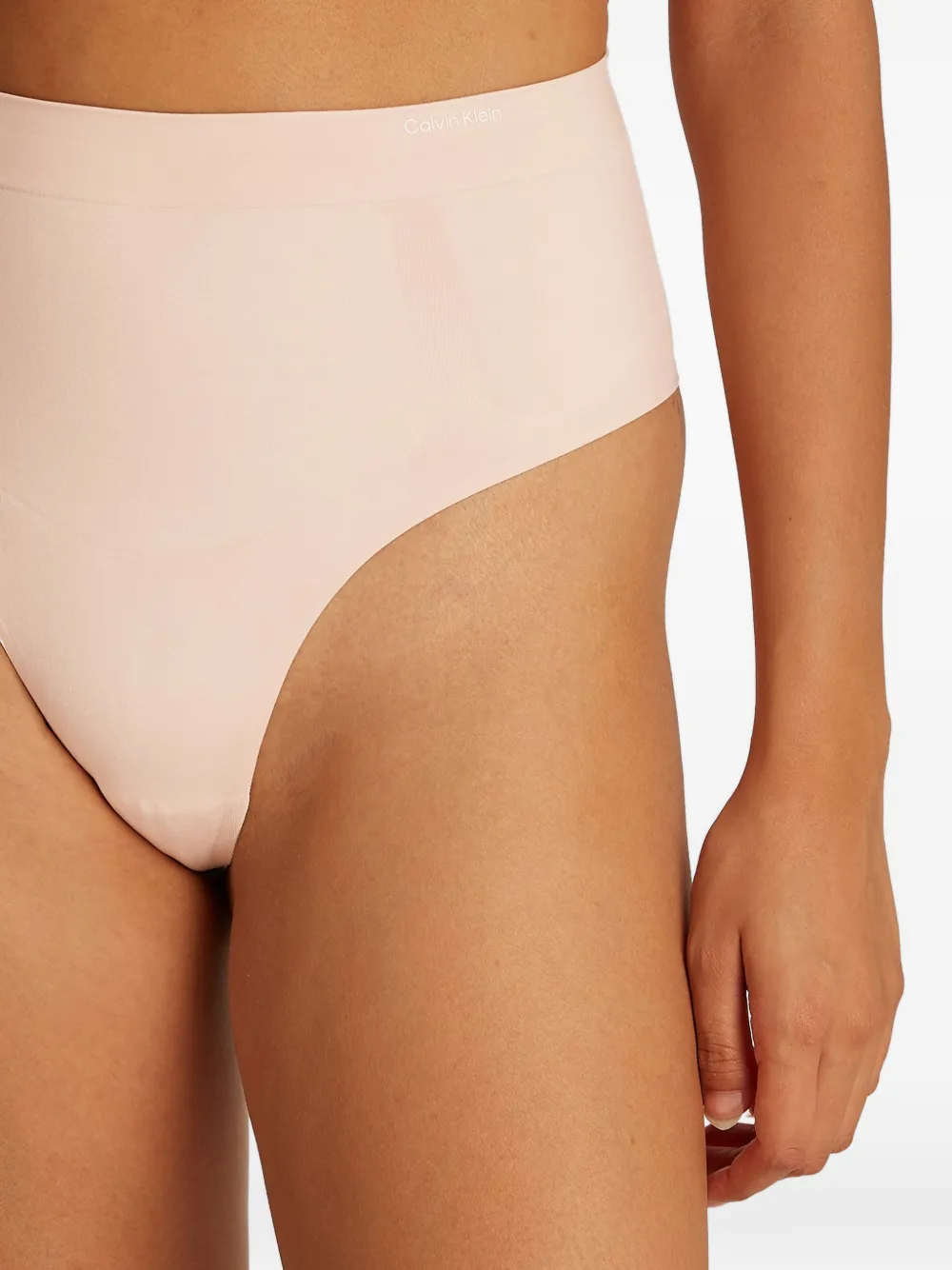 Calvin Klein Underwear High-waisted Briefs In Neutral