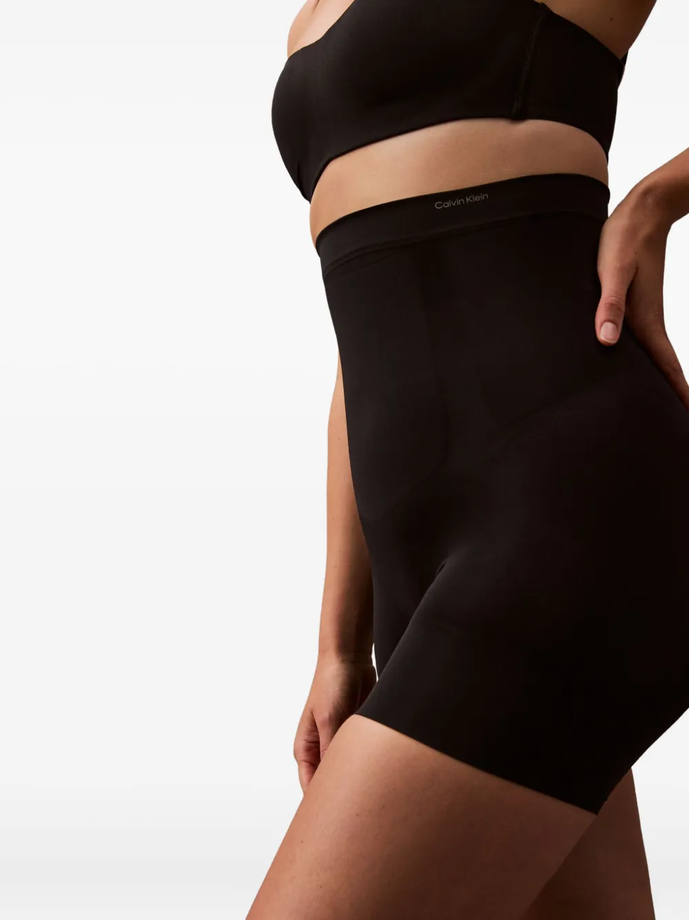 Calvin Klein Underwear High-waisted Briefs In Black