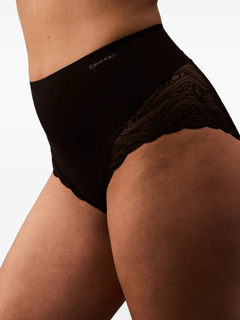 Calvin Klein Underwear Kanten slip - Zwart