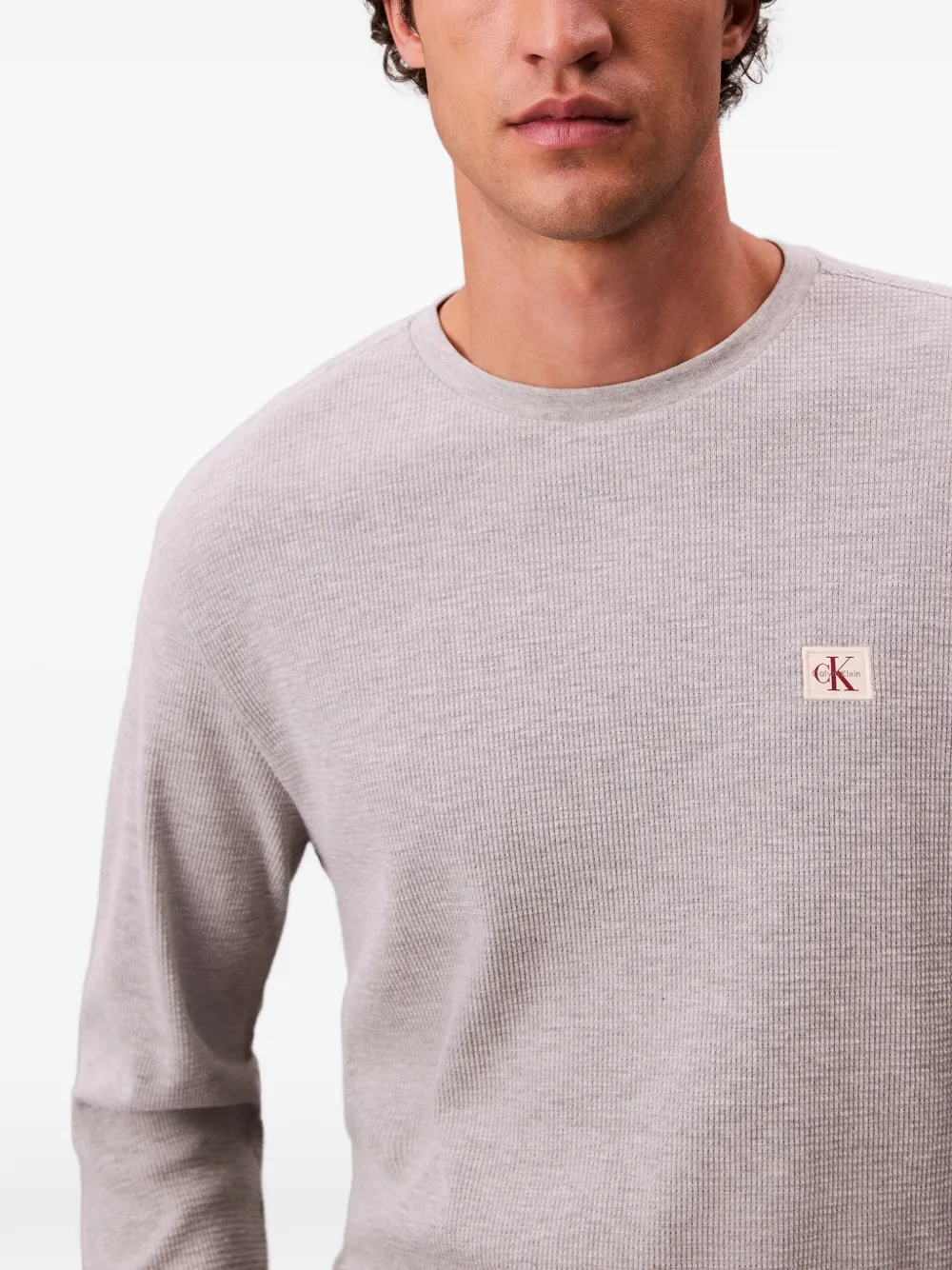 Long-Sleeve Patch T-Shirt
