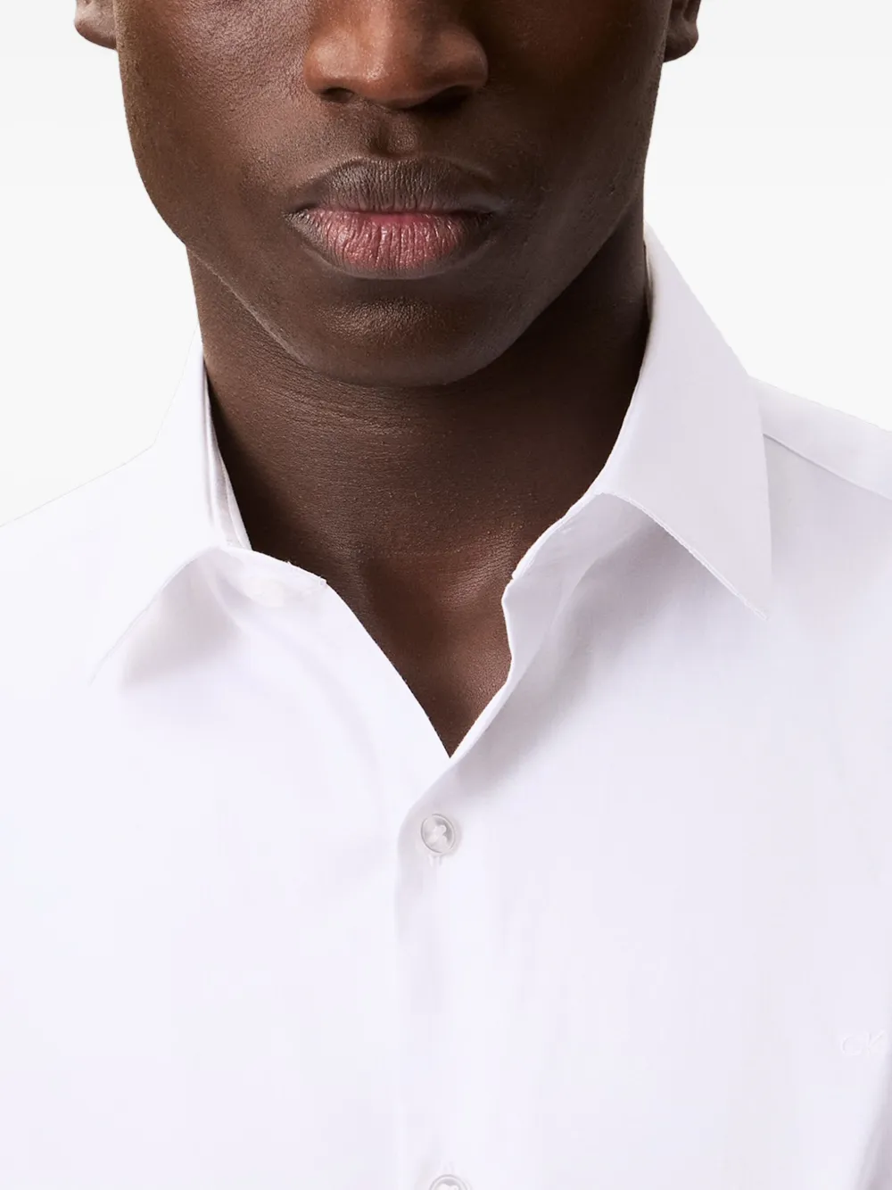 Calvin Klein Overhemd met lange mouwen Wit