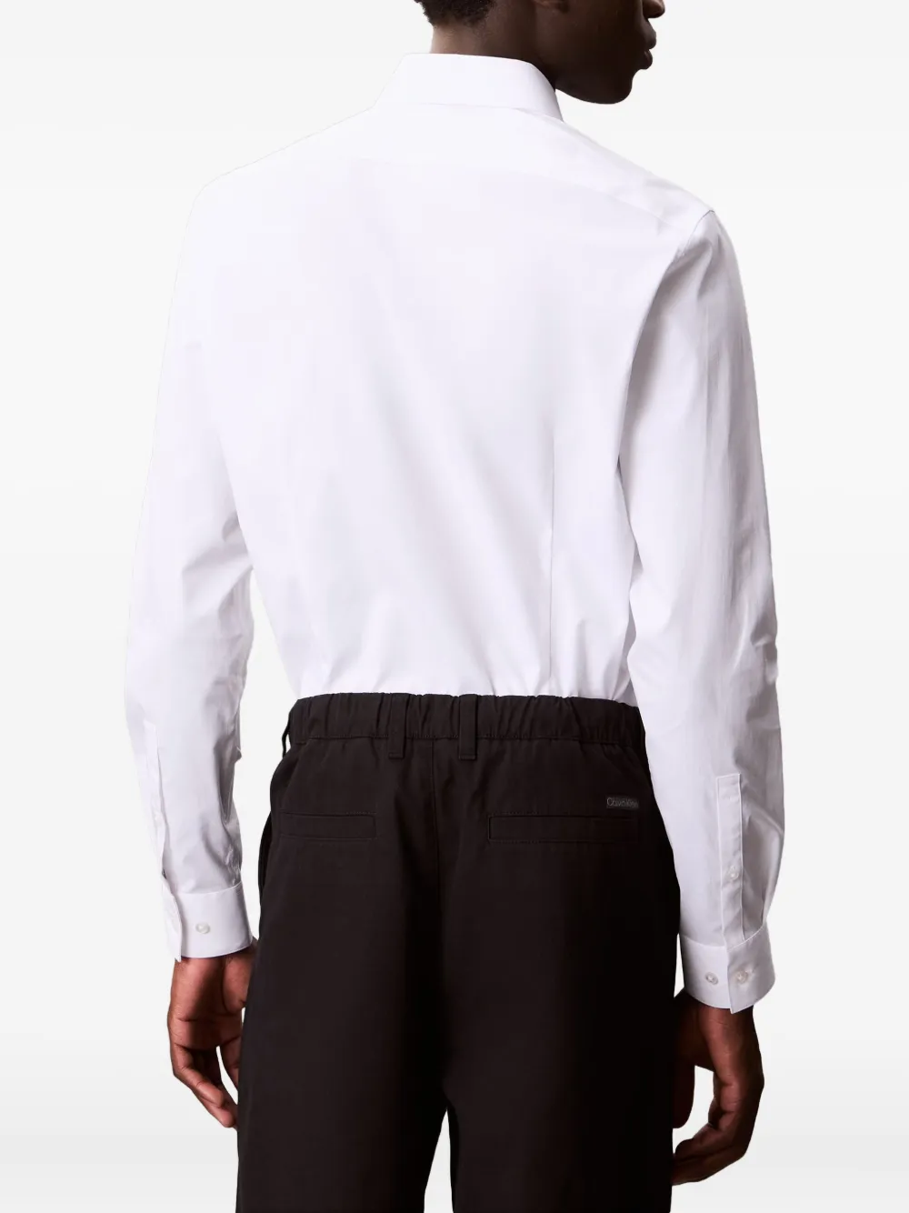 Calvin Klein Overhemd met lange mouwen Wit