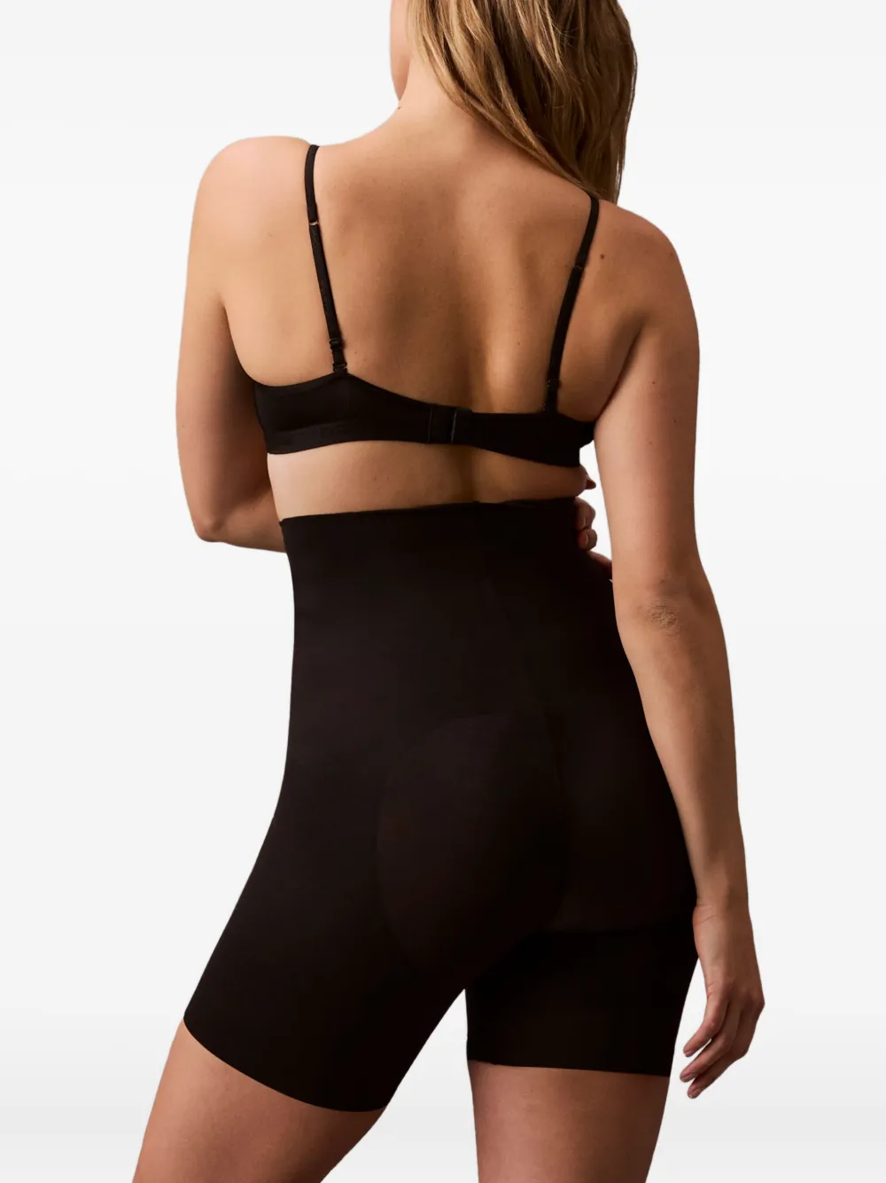 Calvin Klein Underwear High-waisted Shaping Shorts In Animal Print