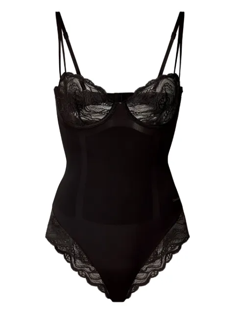 Calvin Klein Underwear lace-trim bodysuit 