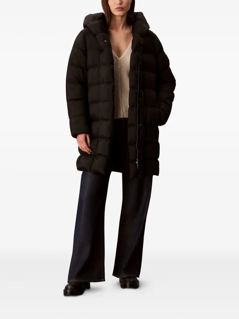 Calvin Klein hooded quilted jacket | Down Jackets | Image 2