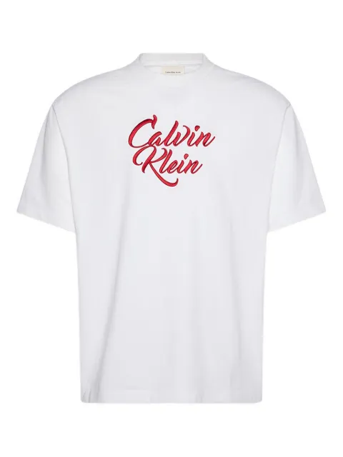 Calvin Klein Jeans embroidered short-sleeved T-shirt