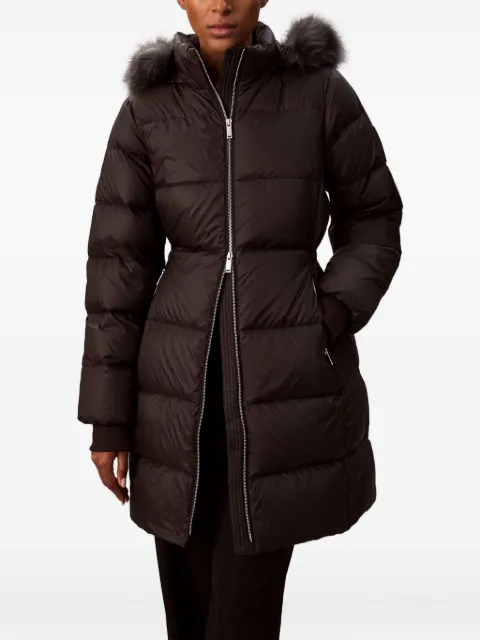 Calvin Klein zipped-up coat
