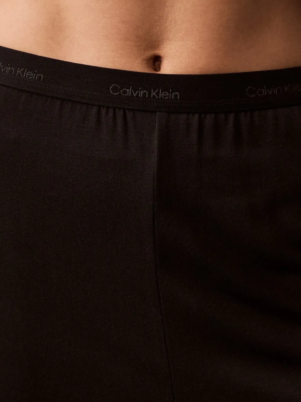 Calvin Klein Underwear Elasticated-waistband Shorts In Brown