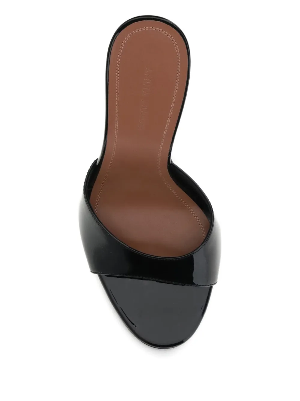Amina Muaddi 105 mm Elodie sandalen Zwart