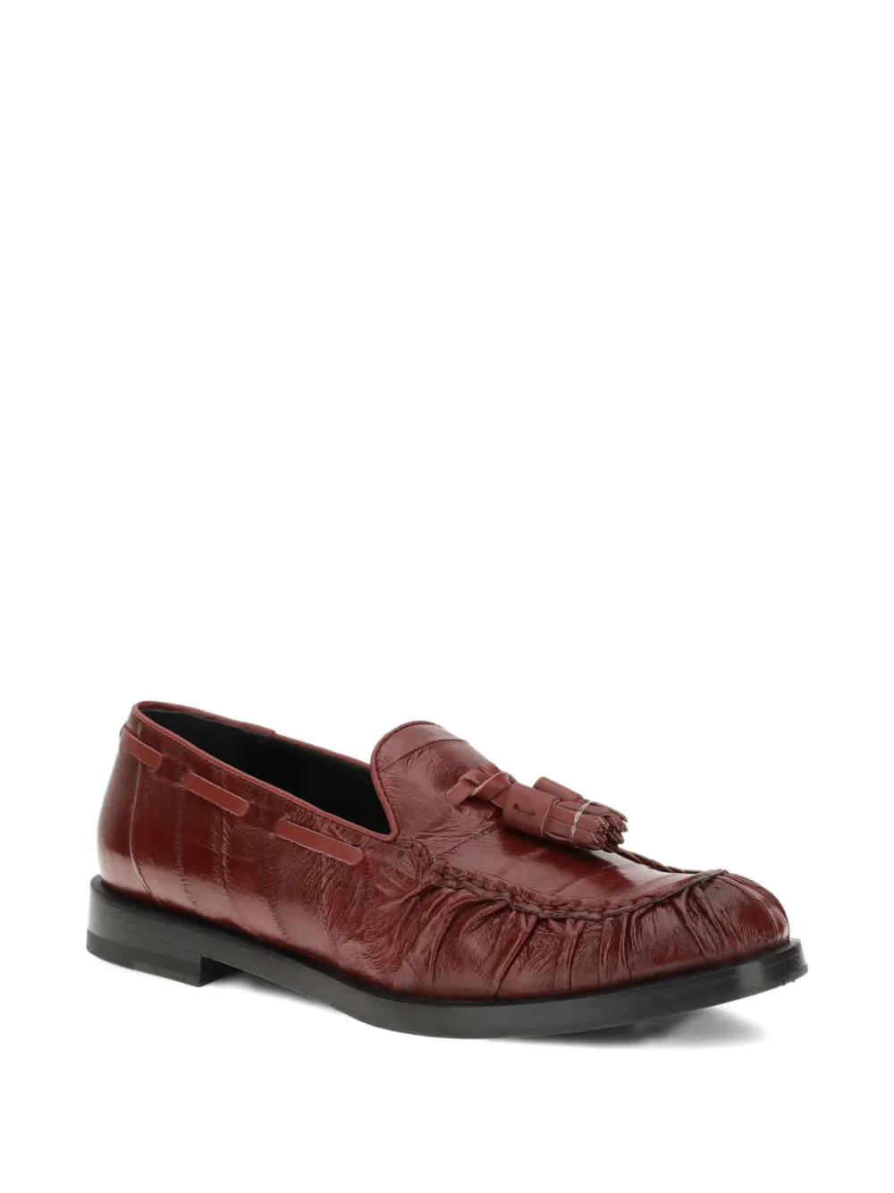 Fratelli Rossetti Anguilla tassel-detail loafers - Rood