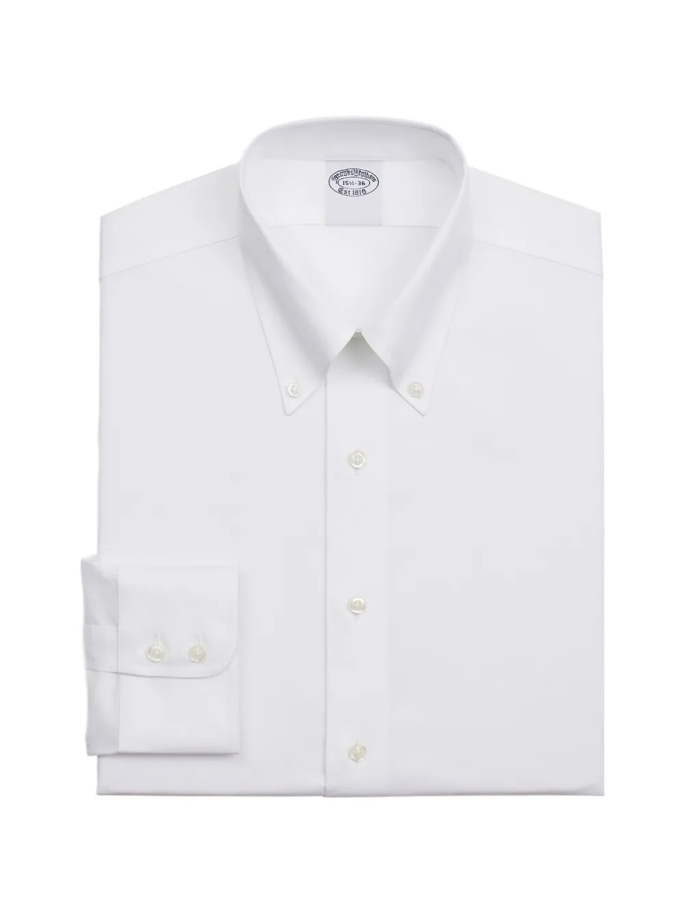 Brooks Brothers Button-down overhemd Wit
