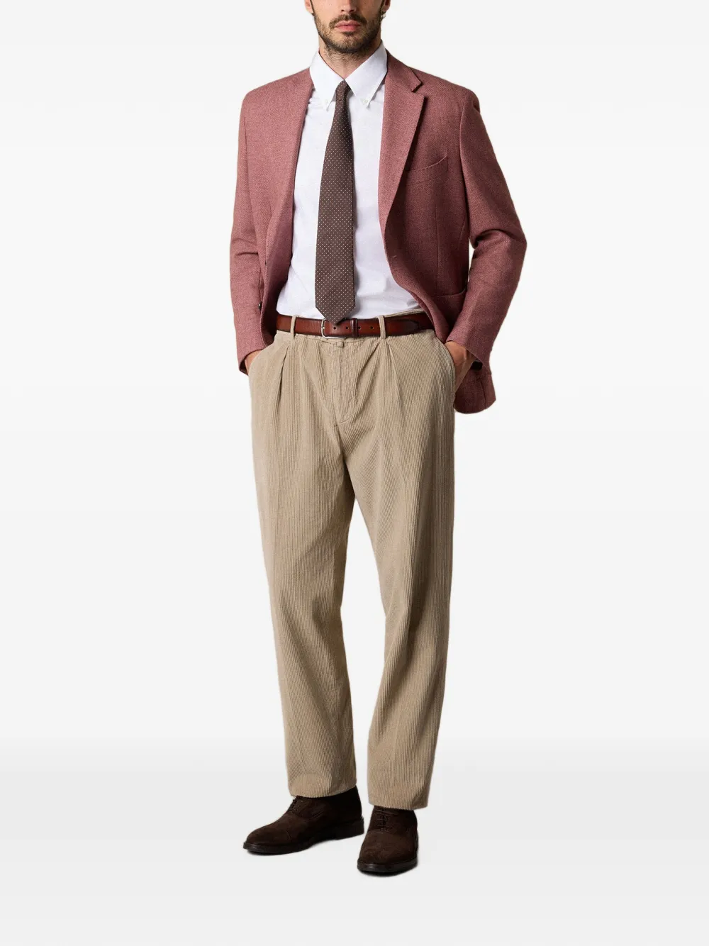 Brooks Brothers Button-down overhemd Wit