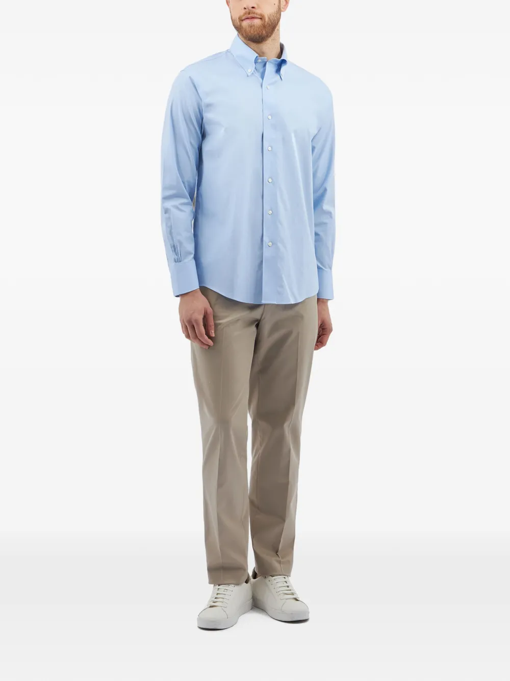 Brooks Brothers Button-down overhemd Blauw