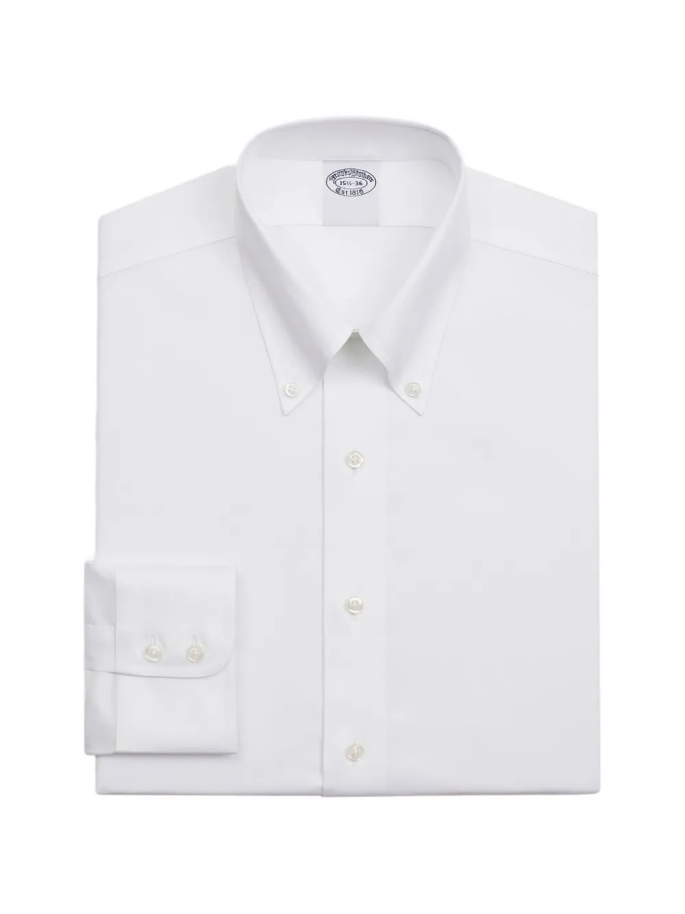 Brooks Brothers chemise à boutonnière - Blanc Brooks Brothers chemise à boutonnière - Blanc