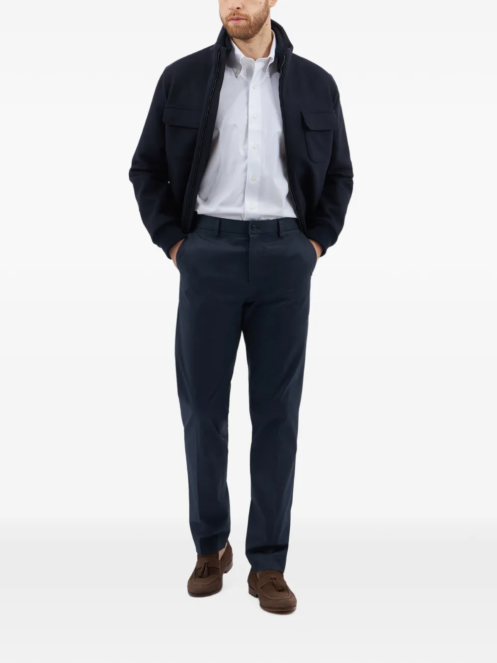 Brooks Brothers Button-down overhemd Wit