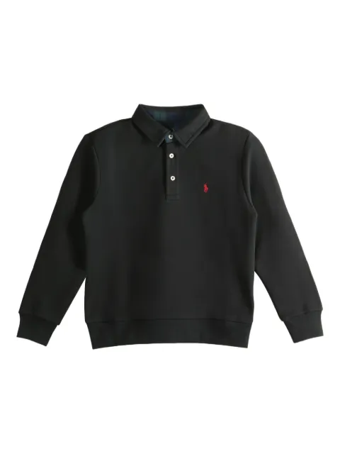 POLO RALPH LAUREN KIDS logo-embroidered polo shirt