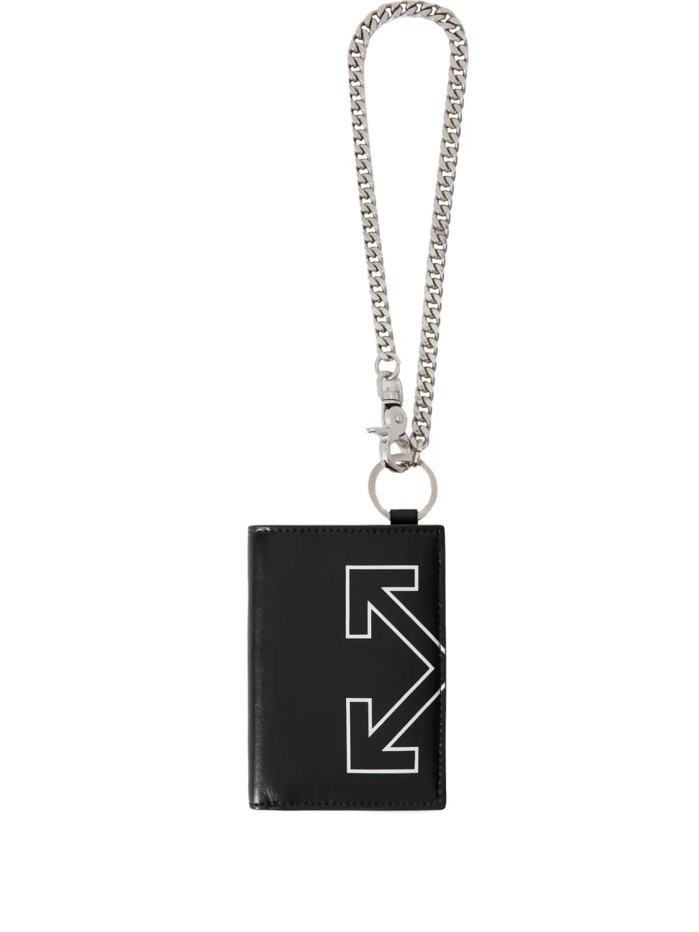 Off-White Heritage arrow chain wallet | Black | Image 1