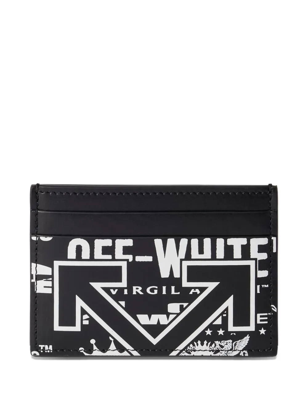 Off-White Heritage Multilogo card holder | Black | Image 1