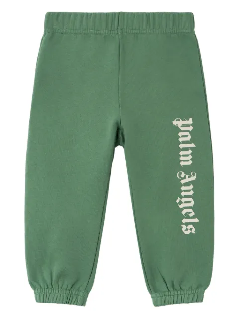 Palm Angels Kids logo elasticated pants