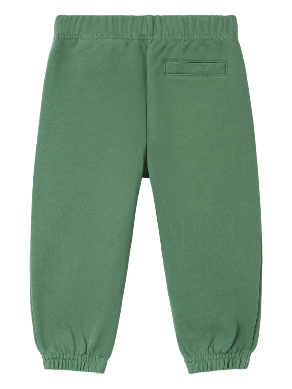 Palm Angels Kids Elastische broek met logo Groen