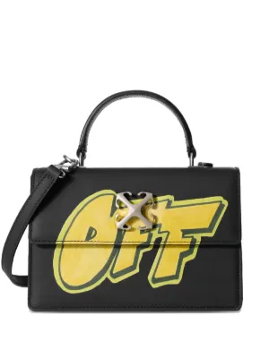 Off-White キルティング レザーハンドバッグ | ニュートラル | FARFETCH JP