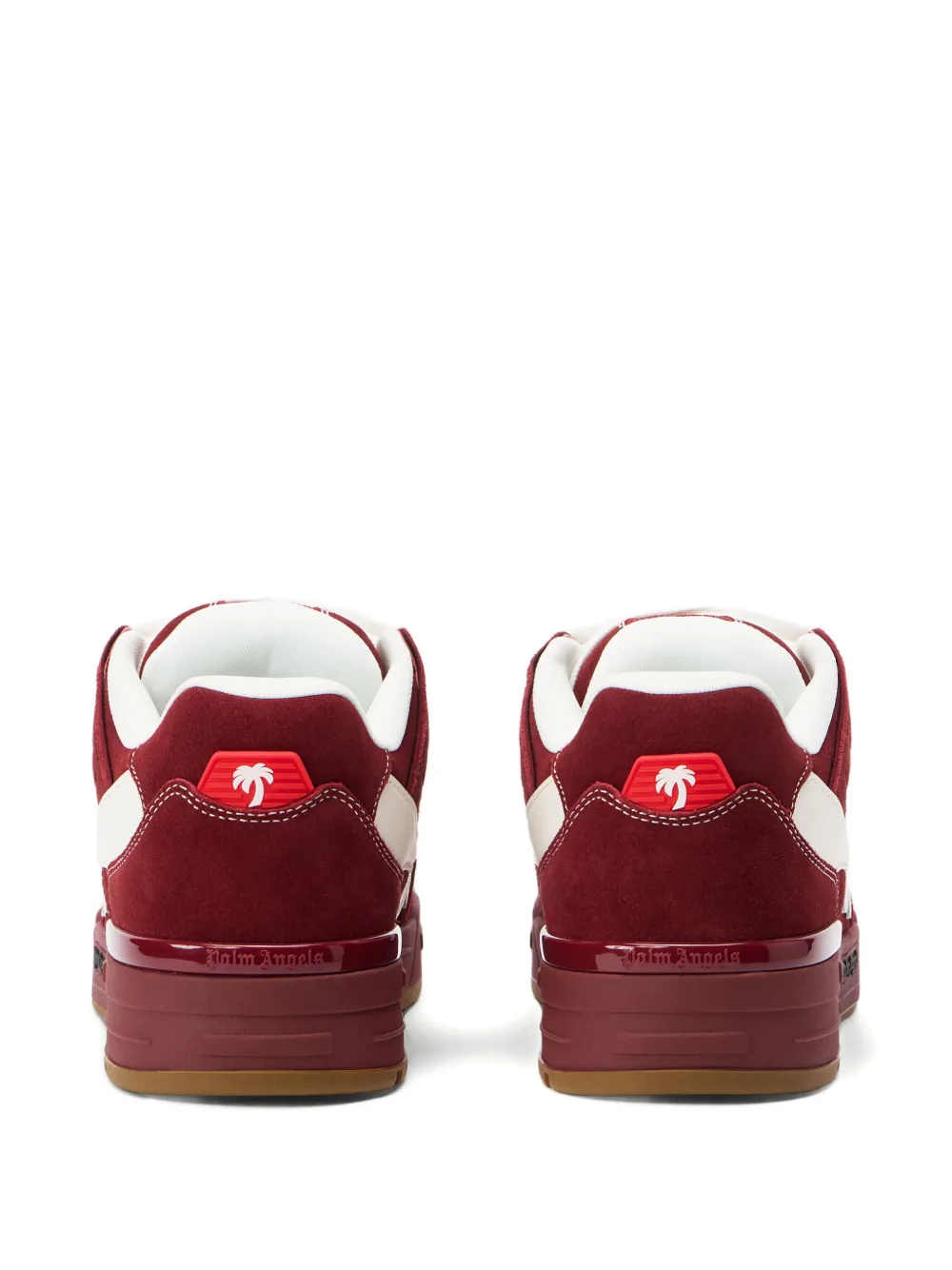 Palm Angels Venice suède sneakers Rood