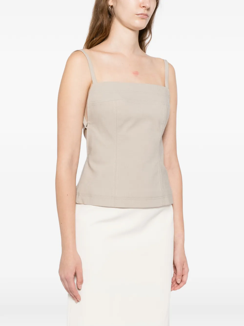  Acler Folie Top - Grey 