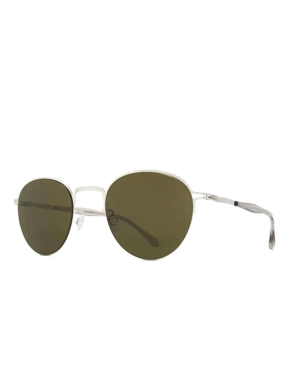 Mykita Tate zonnebril met rond montuur - Zilver