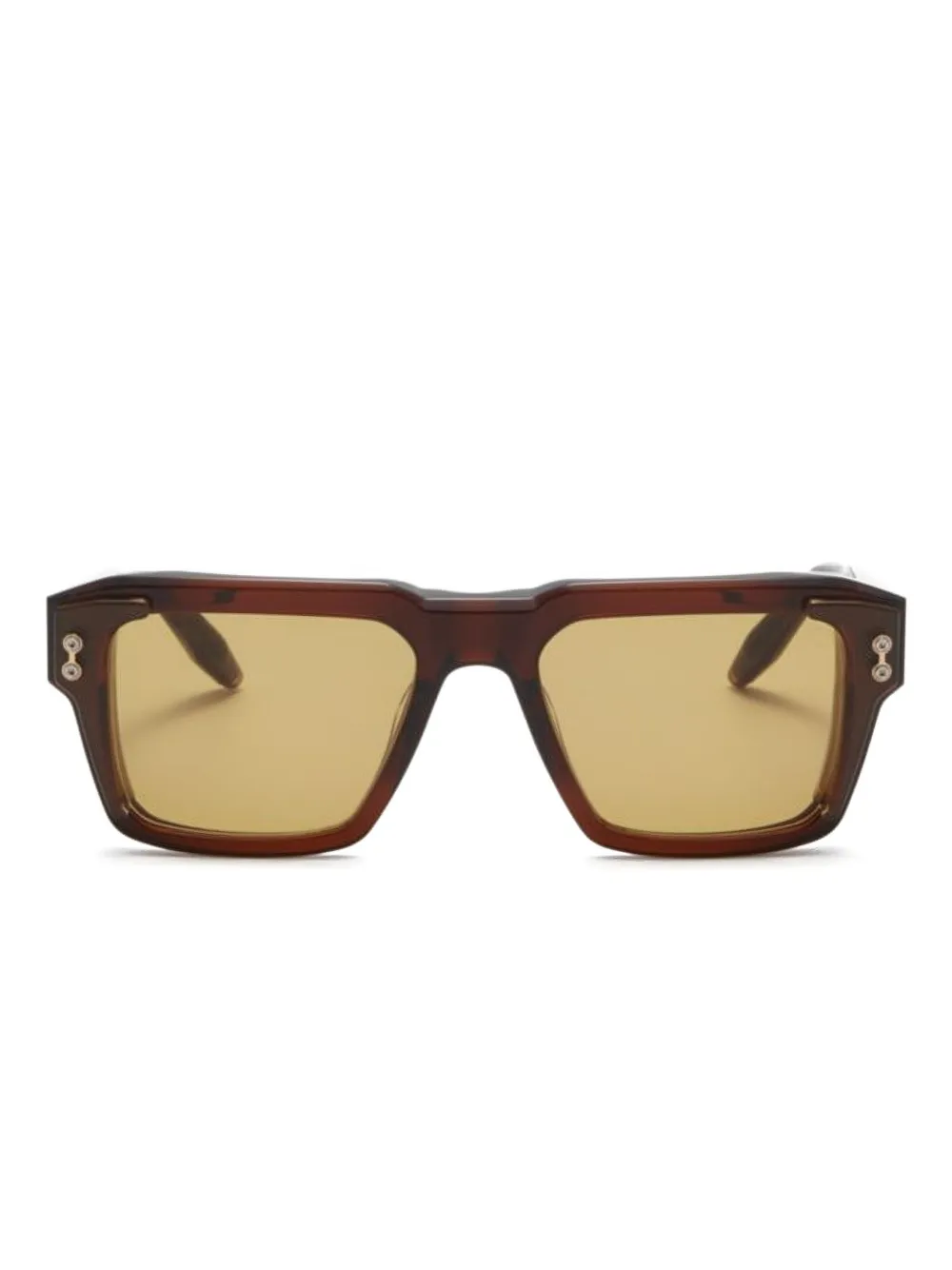 Akoni Hercules square-frame sunglasses | Brown | Image 1