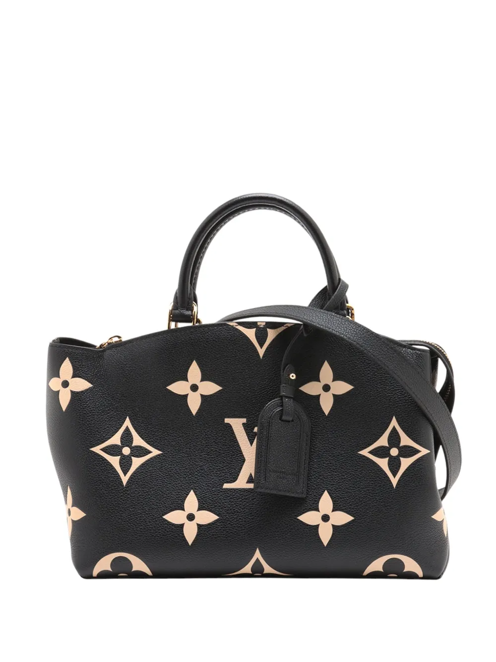 Louis Vuitton Pre-Owned 2021-2025 バイカラー モノグラム アンプラント ジャイアント プチ パレ Louis Vuitton Pre-Owned 2021-2025 バイカラー モノグラム アンプラント ジャイアント プチ パレ