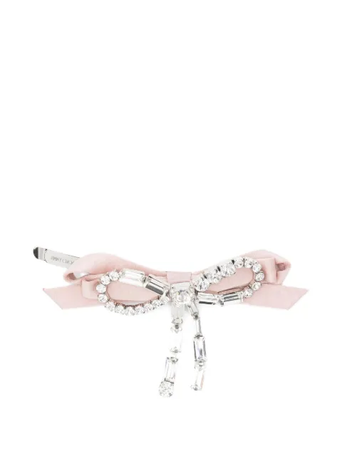 Jimmy Choo crystal-bow hair clip